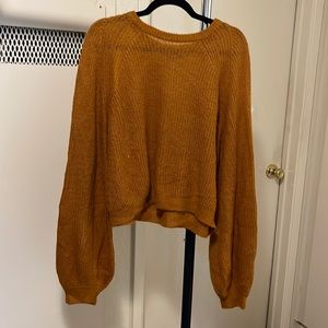 balloon sleeve blouse